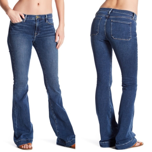 Frame Denim Denim - FRAME Denim Le High Flare Jeans Edgemont Wash